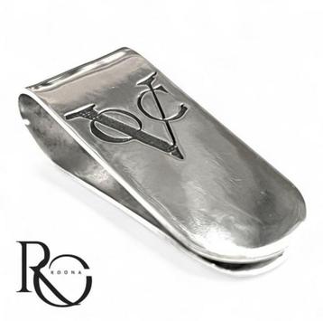 Zilveren VOC geldclip beschikbaar voor biedingen