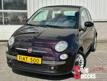Fiat 500C 1.2 Lounge Violet Magico beschikbaar voor biedingen