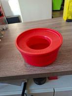 Antilek waterbak, rood kunststof, Ophalen of Verzenden, Anti-knoei, Gebruikt