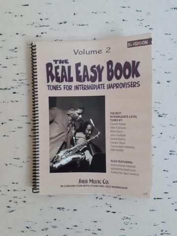 Jazz bladmuziek: The Real Easy Book volume 2 beschikbaar voor biedingen