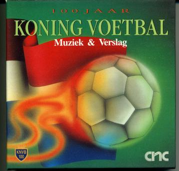 100 jaar koning voetbal muziek & verslagen 2 CD's als NIEUW beschikbaar voor biedingen