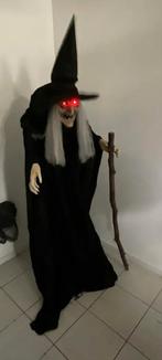 Animatroic pop/heks met licht en geluid, Ophalen, Zo goed als nieuw