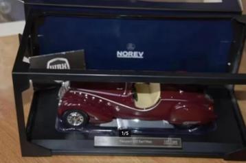 1:18 Peugeot 302 Darl Mat roadster darkred ltd400 Norev WRH beschikbaar voor biedingen