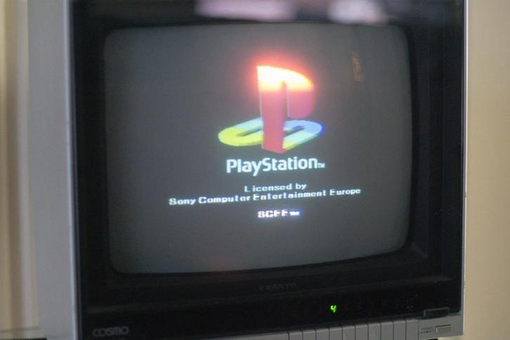 Vintage SANYO COSMO CEP3000-00 PAL kleur TV (CRT), 14 inch, Audio, Tv en Foto, Vintage Televisies, Gebruikt, Overige merken, Ophalen