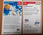 BAS Ballonvaarten €30,- korting per persoon, Tickets en Kaartjes, Kortingsbon, Overige typen, Drie personen of meer