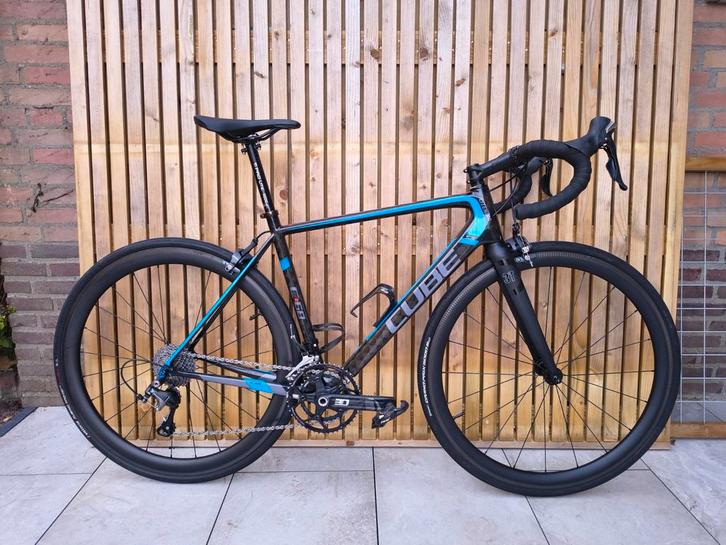 Supermooie Cube c68, carbon wielen, 54cm, Fietsen en Brommers, Fietsen | Racefietsen, Gebruikt, Overige merken, Meer dan 20 versnellingen