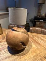 Teak hout lamp, Ophalen, Zo goed als nieuw, Hout, Minder dan 50 cm