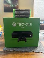 Xbox One 1TB - met spellen, Xbox One, Ophalen of Verzenden, 1 TB, Met 1 controller
