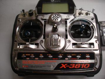 JR Graupner X-3810 radiobesturing 2.4gHz + 35mHz zendmodule beschikbaar voor biedingen