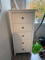 Wit ladekastje, Huis en Inrichting, Kasten | Ladekasten, Ophalen, 5 laden of meer, Zo goed als nieuw, Minder dan 100 cm