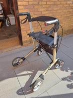 Server rollator lichtgewicht. Brons kleur., Diversen, Rollators, Ophalen, Zo goed als nieuw