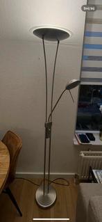 Staande lamp rvs, Huis en Inrichting, Ophalen of Verzenden, Gebruikt, 150 tot 200 cm
