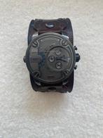 Disel dz7256/ Disel horloge, Leer, Staal, Polshorloge, Zo goed als nieuw