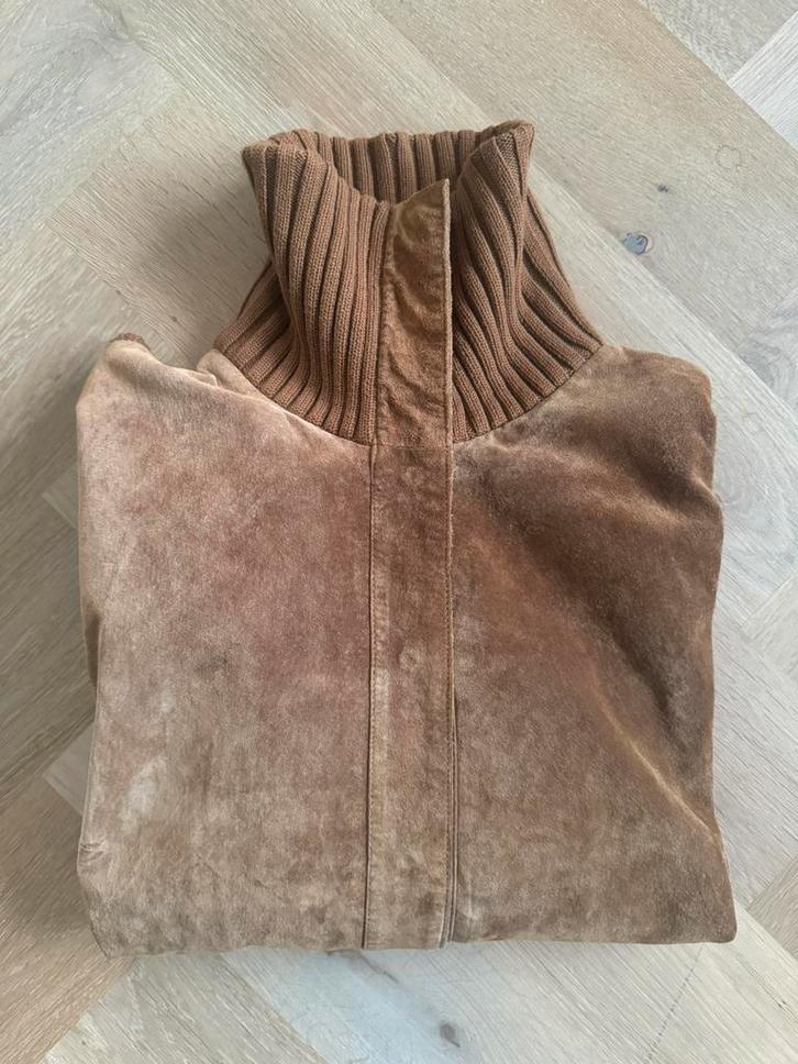 INC Int. Concepts suède vest met gebreide mouwen – maat L/XL, Kleding | Dames, Truien en Vesten, Zo goed als nieuw, Maat 42/44 (L)