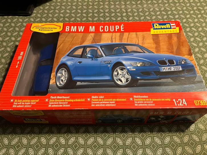 Revell 1/24 BMW Z3 M Coupé Modelbouwdoos, Hobby en Vrije tijd, Modelbouw | Auto's en Voertuigen, Nieuw, Auto, Groter dan 1:32