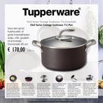 Tupperware Cottage Pan 7L - Nieuw in Doos, Kookpan of Snelkookpan, Inductieplaat, Ophalen of Verzenden, Nieuw