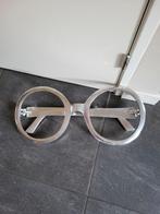 Etalage reclame bril ...opticien decoratie bril..metaal.., Ophalen of Verzenden, Gebruikt, Reclamebord