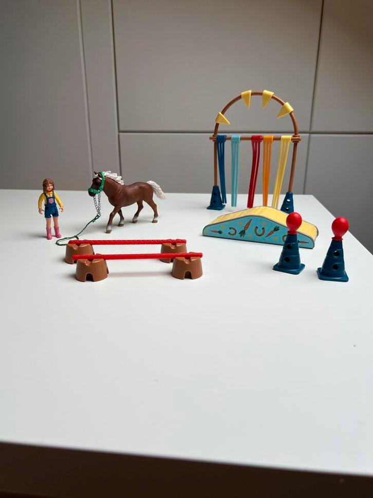 Schleich agility / behendigheid set 42481, Diversen, Sinterklaas, Zo goed als nieuw, Ophalen of Verzenden