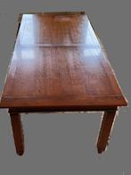Eettafel hout massief, Huis en Inrichting, Tafels | Eettafels, Ophalen, Gebruikt, 200 cm of meer, 50 tot 100 cm