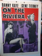 Originele poster On the Riviera Danny Kaye, Verzamelen, Verzenden, Gebruikt, Film, Poster