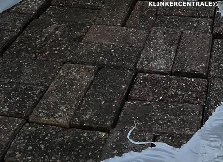 ROOIKORTING 219m2 heide gemêleerd betonklinkers, Tuin en Terras, Tegels en Klinkers, Gebruikt, Klinkers, Beton, 10 m² of meer