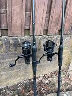 Karperhengels 9ft, 2.75lb, set vishengel , vismolen, Watersport en Boten, Hengelsport | Karpervissen, Ophalen, Zo goed als nieuw