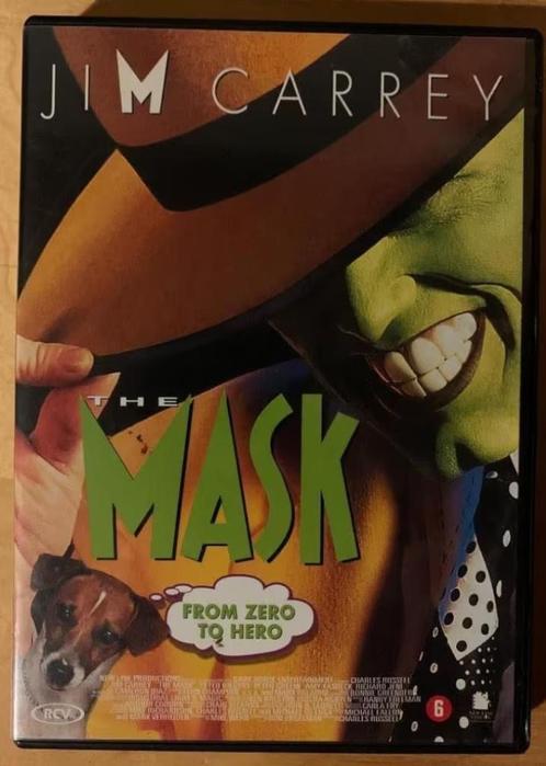 DVD The Mask, from zero to hero; Jim Carrey, Cameron Diaz, Cd's en Dvd's, Dvd's | Komedie, Zo goed als nieuw, Actiekomedie, Vanaf 6 jaar