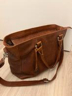 Luiertas van Mozz - Cognac leer, Kinderen en Baby's, Ophalen of Verzenden, Zo goed als nieuw