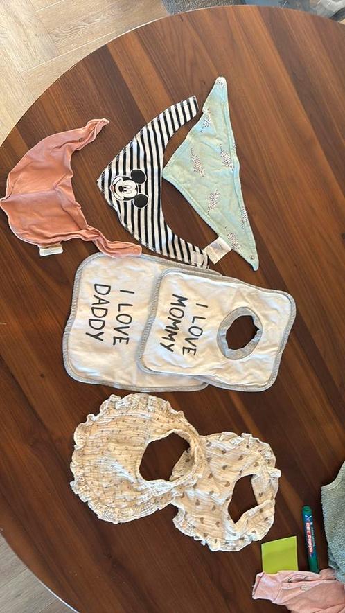 Set stoffen slabben, Kinderen en Baby's, Babyvoeding en Toebehoren, Gebruikt, Overige typen, Ophalen of Verzenden