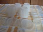 Tupperware puddingvorm /  vormpjes, Gebruikt, Ophalen of Verzenden, Wit