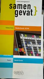 HAVO examenvakken Pakket Compleet IVIO, Boeken, Ophalen of Verzenden, Zo goed als nieuw, HAVO, Wiskunde A