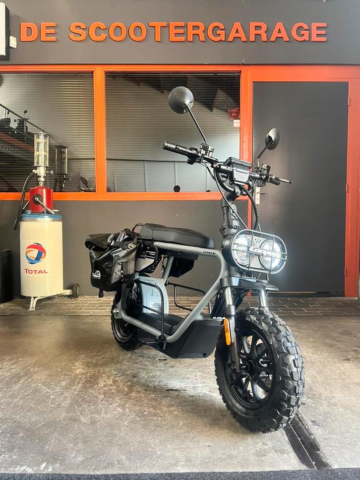Coopop Rugged GS 45km Stonegray 2025 elektrische scooter, Fietsen en Brommers, Scooters | Overige merken, Nieuw, Maximaal 45 km/u