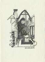 Drachten  - pentekening  [KRST005-4577, Verzamelen, Ansichtkaarten | Nederland, Verzenden, 1960 tot 1980, Friesland