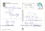 911137 Nieuwkoop ZH Rechthuistoren Gelopen met zegel, Verzamelen, Ansichtkaarten | Nederland, Verzenden, 1980 tot heden, Gelopen