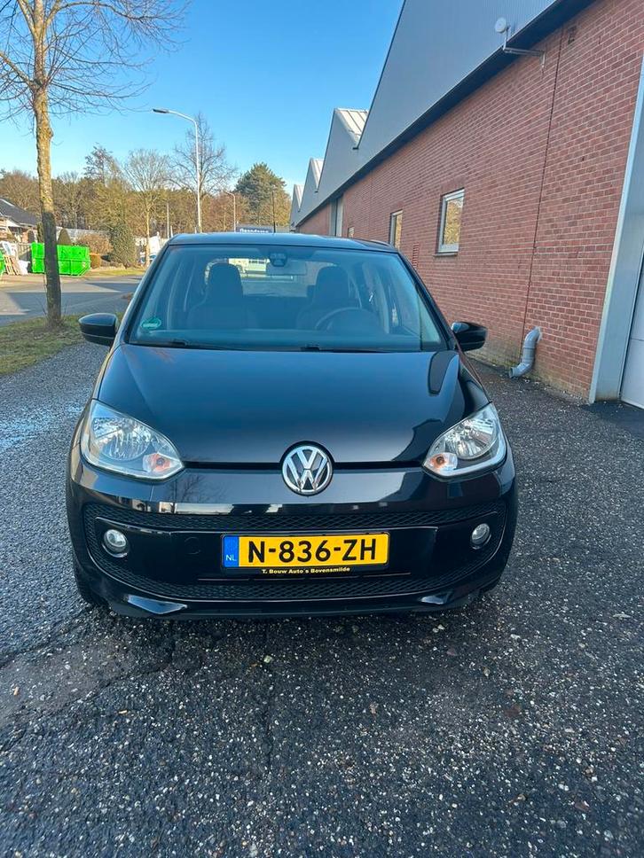 Volkswagen up! 1.0 55KW 2013 Zwart 5 deurs!, Auto's, Volkswagen, Particulier, up!, Benzine, B, Hatchback, Handgeschakeld, Geïmporteerd