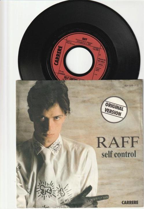 RAF   -   SELF CONTROL   ///   SELF CONTROL [PART II]   7''], Cd's en Dvd's, Vinyl | Pop, Zo goed als nieuw, 1980 tot 2000, Overige formaten