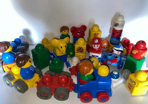 Duplo Primo treintje , vliegtuig , rammelaars etc, Kinderen en Baby's, Speelgoed | Duplo en Lego, Zo goed als nieuw, Duplo, Losse stenen