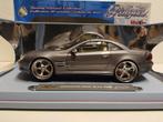 Mercedes Benz SL 55 AMG dark grey Playerz metal 1:18 KRD, Ophalen of Verzenden, Zo goed als nieuw, Auto, Maisto