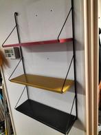 Vintage wandrek met 3 planken, Ophalen, Gebruikt, Onbekend, Onbekend