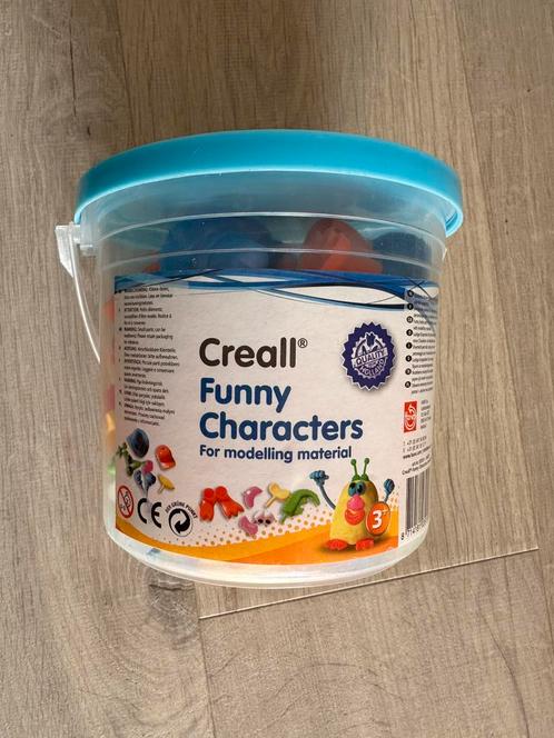 Creall funny characters klei vormen, Kinderen en Baby's, Speelgoed | Educatief en Creatief, Zo goed als nieuw, Ophalen of Verzenden