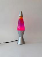 RETRO LAVALAMP | PAARS/GEEL, Huis en Inrichting, Lampen | Tafellampen, -, -, Ophalen of Verzenden, Glas