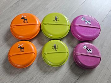 Carl Oscar 3x Snackdisc en 3x Bento disc