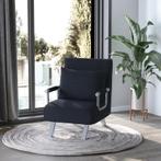 3-in-1 slaapbank, logeerbed fauteuil inclusief kussens NIEUW, Eenpersoons, Zwart, Nieuw, Ophalen of Verzenden