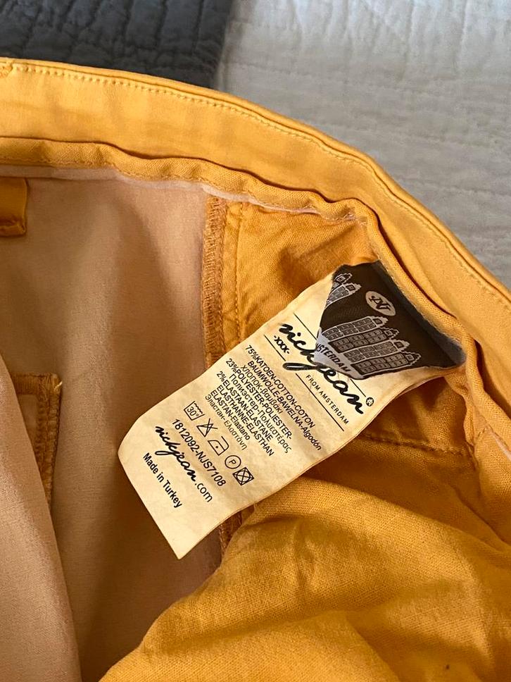 Zgan broeken maat 46 Nickjean, Kleding | Dames, Broeken en Pantalons, Zo goed als nieuw, Maat 46/48 (XL) of groter, Blauw, Ophalen