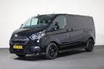 Ford Transit Custom 2.0 TDci 170pk Automaat L2 H1 Limited DC, Auto's, 4 cilinders, Zwart, Bedrijf, 170 pk