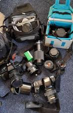 4 x PENTAX analog spiegelreflexcamera met lenzen, Verzenden, Gebruikt, Spiegelreflex, Pentax