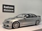 AKTIE Bmw M3 GTR Street - E46 Titan silver - 1:18 Ottomobile, Hobby en Vrije tijd, Modelauto's | 1:18, OttOMobile, Auto, Nieuw