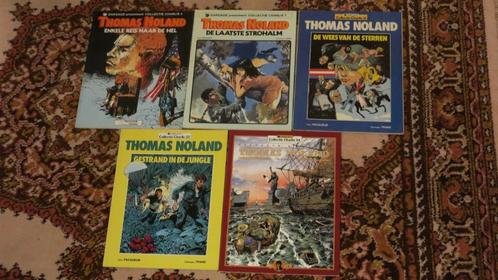 Collectie Charlie Thomas Noland 1 t/m 5 compleet, Boeken, Stripboeken, Gelezen, Ophalen of Verzenden