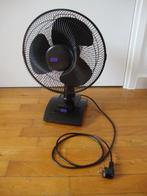 Zwarte goedwerkende tafelventilator SMC., Witgoed en Apparatuur, Ophalen, Zo goed als nieuw, Tafelventilator