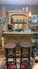 Mooie bar/mancave met hardsteen blad, Ophalen of Verzenden, Zo goed als nieuw